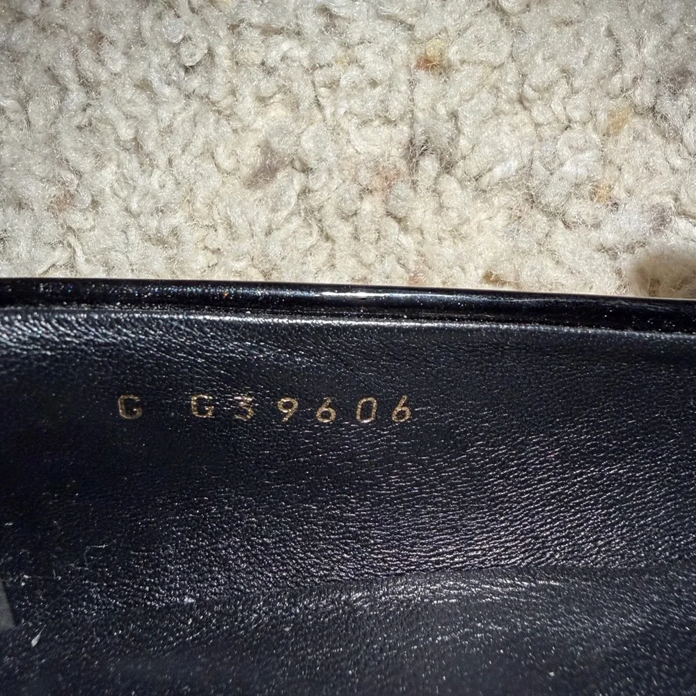 CHANEL black loafers